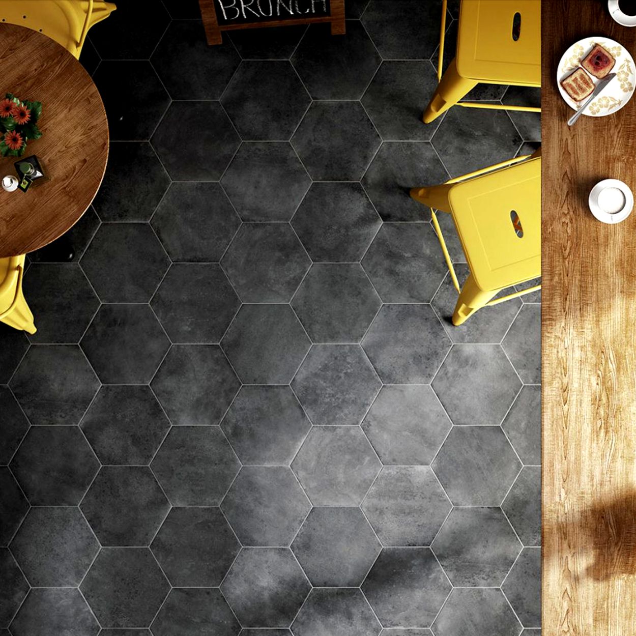 Pietra Hexagon Collection