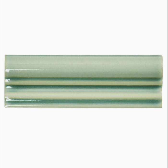 Putney Dado Rail Lime Green Crackled Glaze