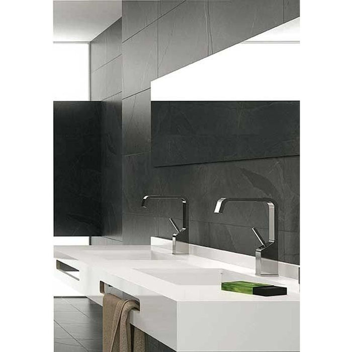 Rio Black Brazilian Slate Effect Porcelain Tiles 60cm x 60cm