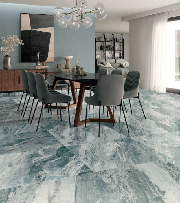 Pacific Green Marble Complement 60cm x 120cm