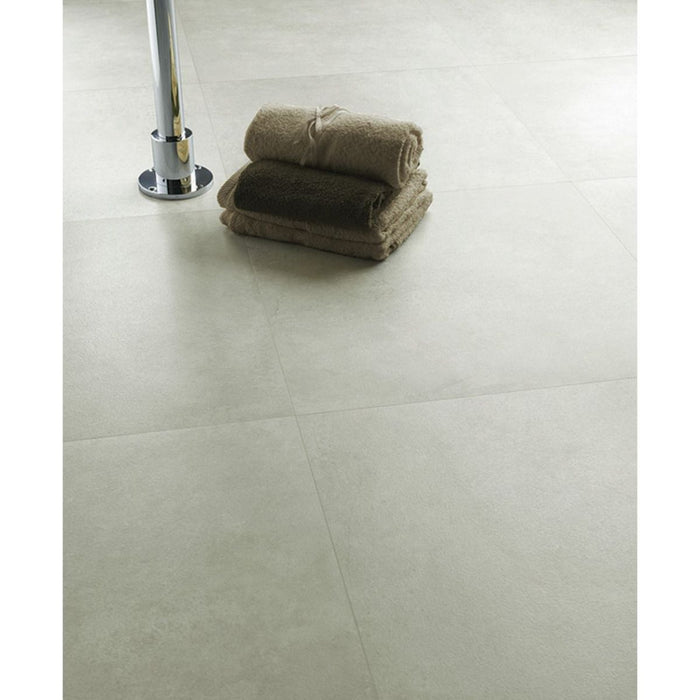 Compacto White Stone Effect 75cm x 75cm