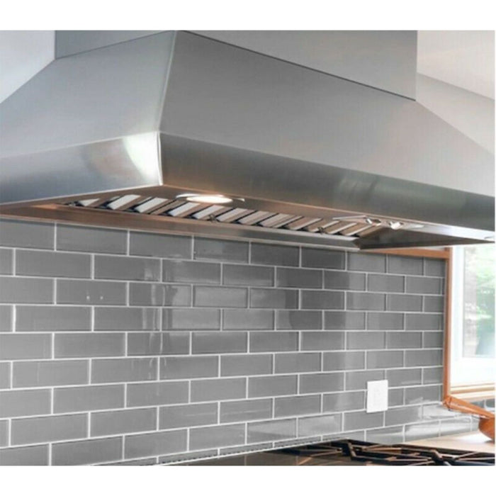 Job Lot 4m2 |Brookland Smoke Tiles | Grey | 7.5cm x 30cm