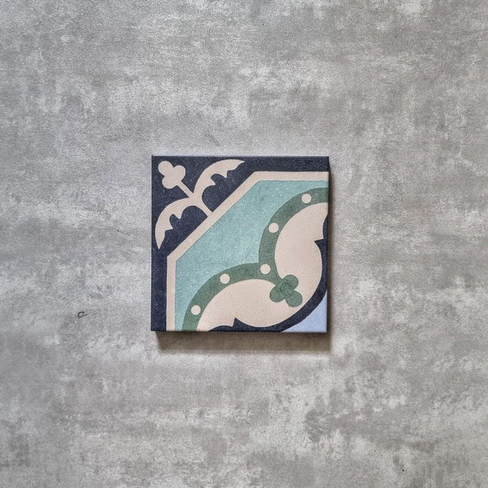 Gothenberg Tile | Wall and Floor Tiles | Blue and Green Tiles | 20cm x 20cm