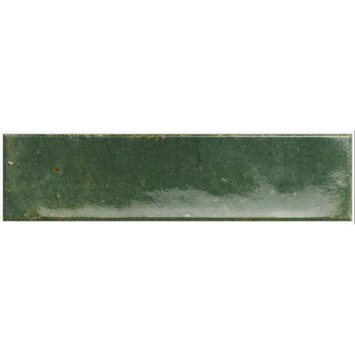 Elazar Brick Green Gloss 6cm x 25cm