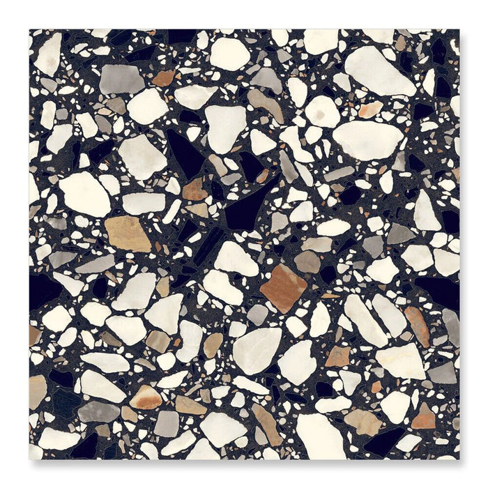 Fragment Terrazzo Dark 20cm x 20cm