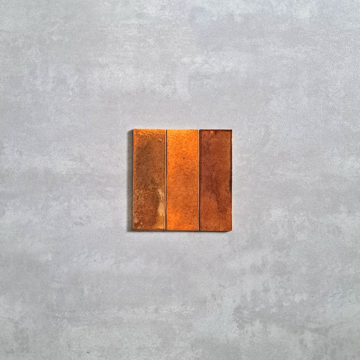 Shanghai Brick Amber Moroccan Wall Tiles 5.1cm x 16.1cm