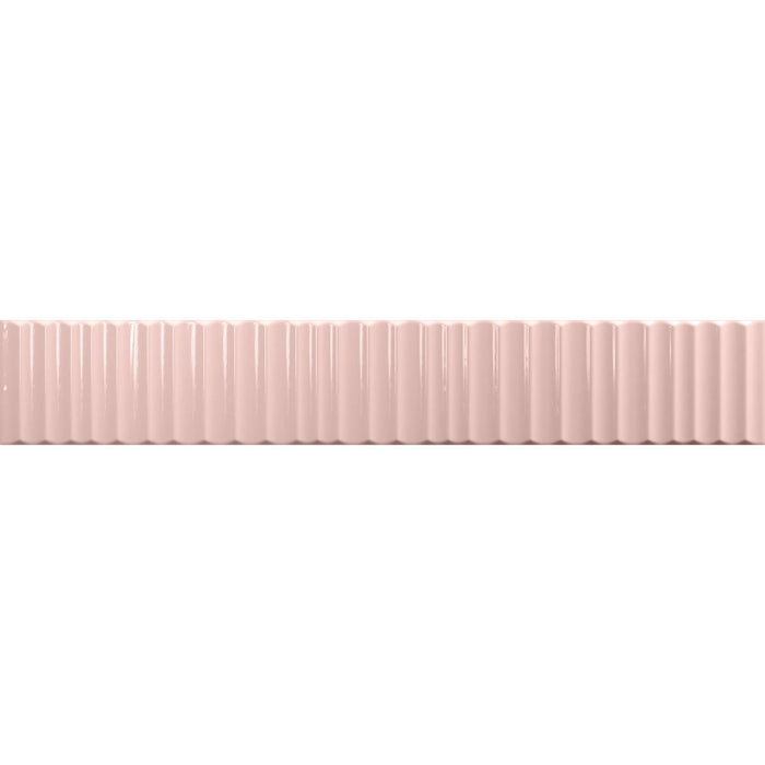 Bourbon DECOR Pink Gloss Wall Tiles 5cm x 30cm